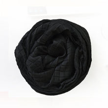 Load image into Gallery viewer, Box Pleat Rusari - Black