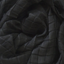 Load image into Gallery viewer, Box Pleat Rusari - Black