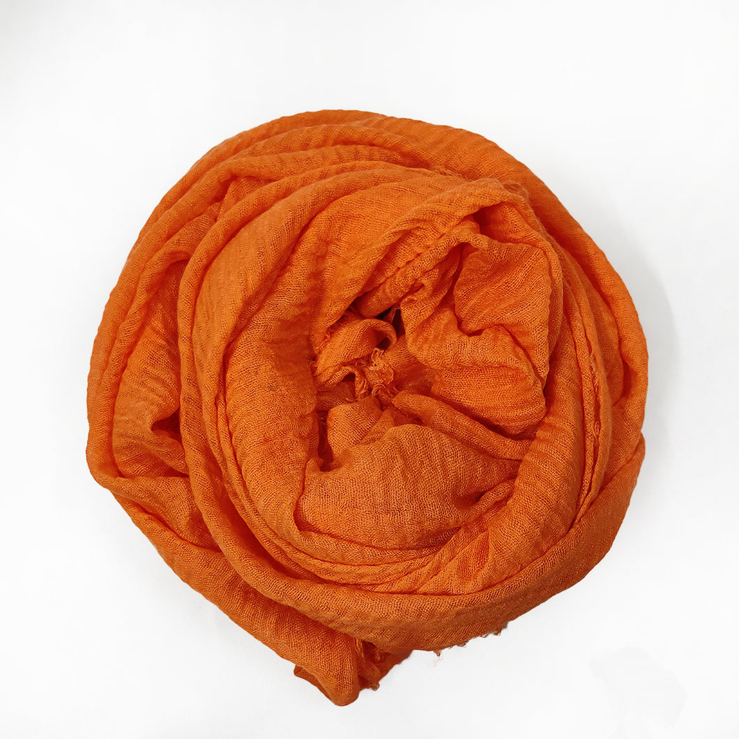 Crinkle Rusari - Orange