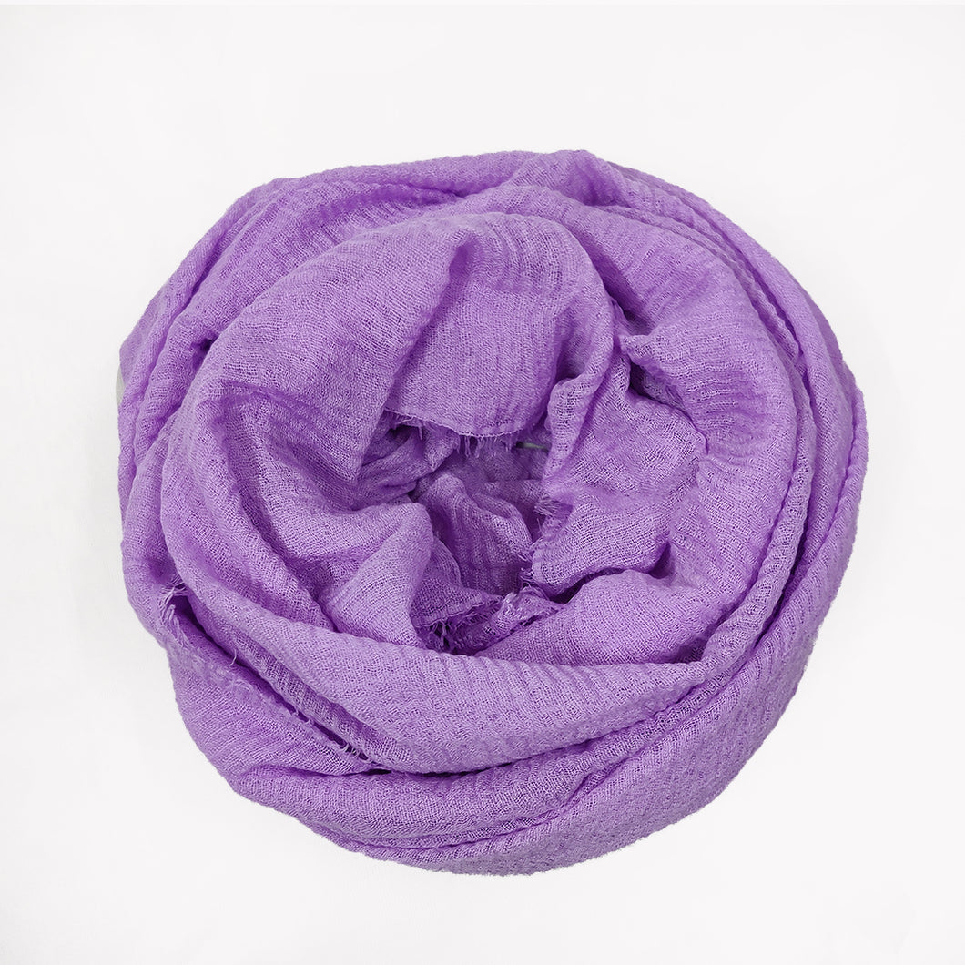 Crinkle Rusari - Purple