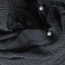 Load image into Gallery viewer, Crinkle Rusari - Pearl Dark Grey
