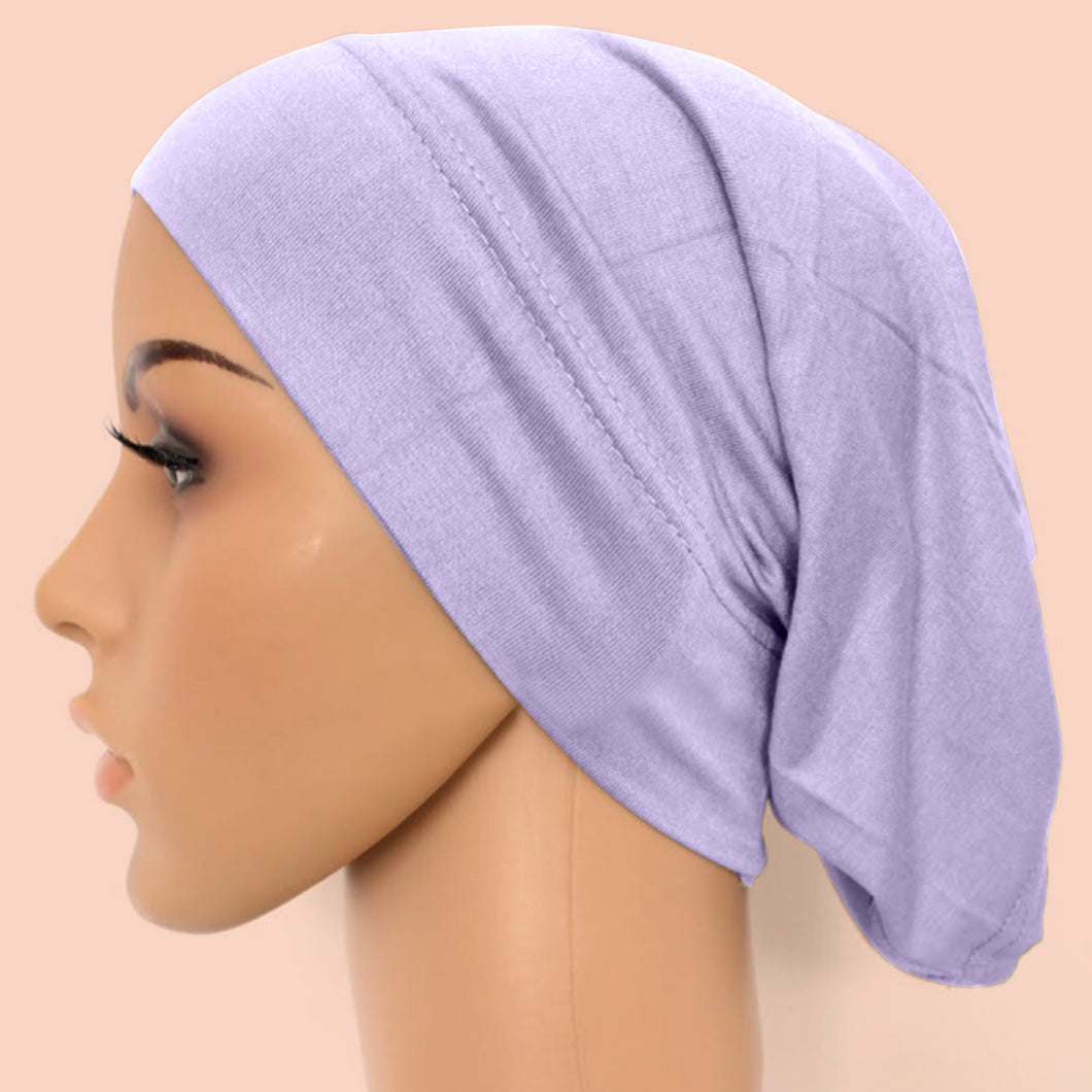 Cotton Tube Cap - Purple