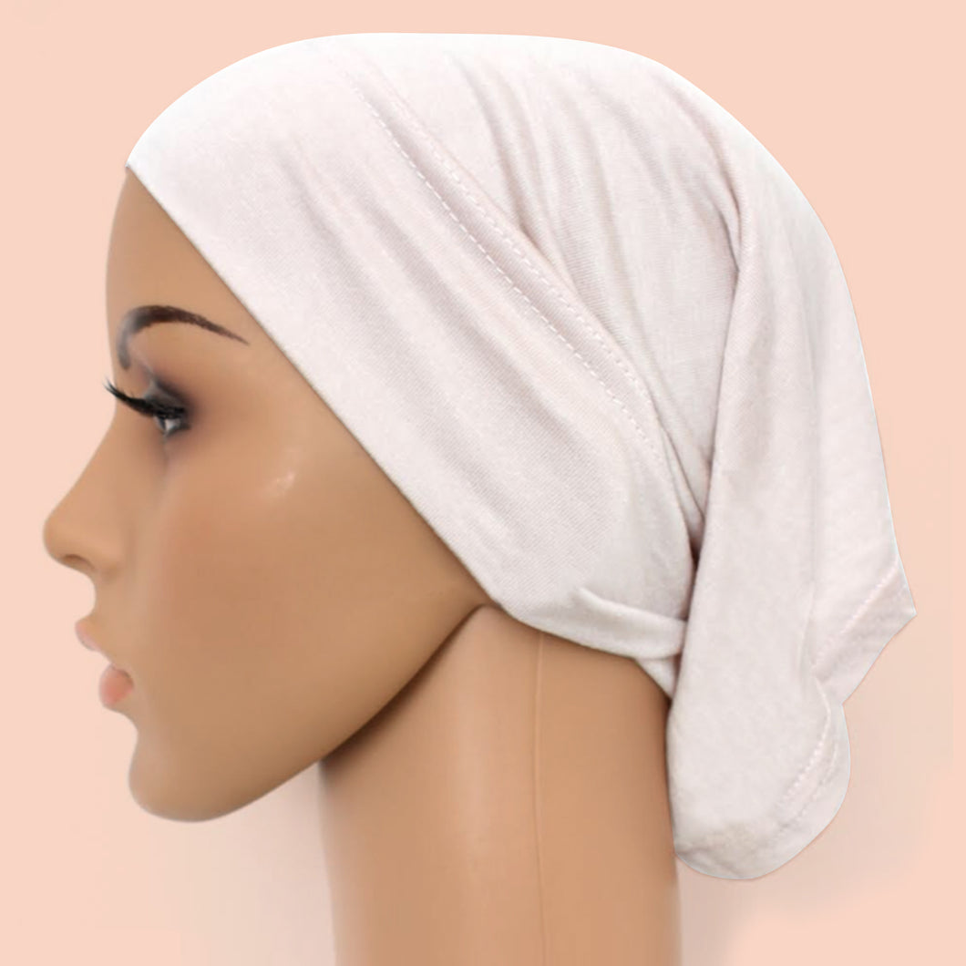 Cotton Tube Cap - White