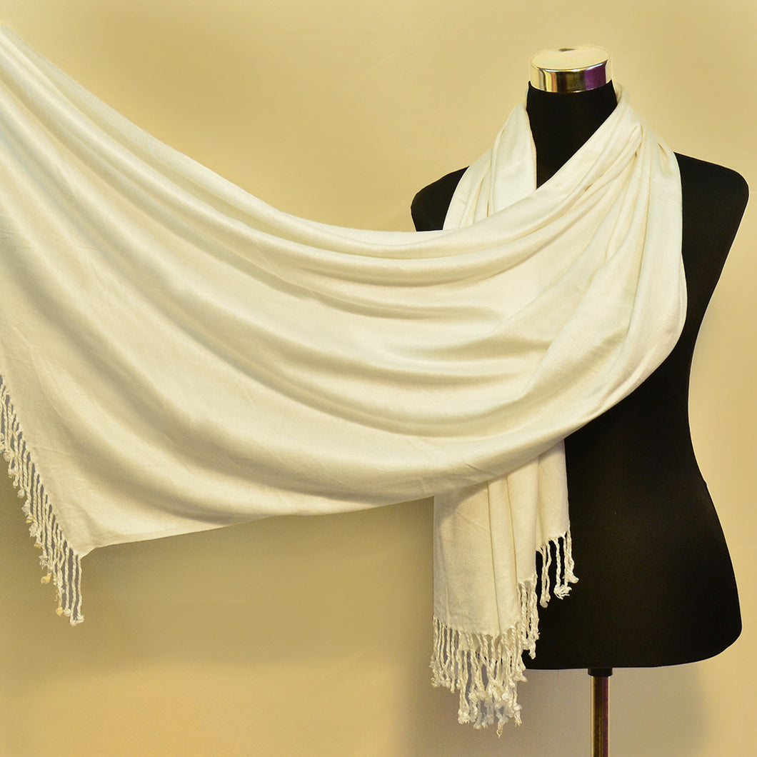 Viscose Rusari - Off White